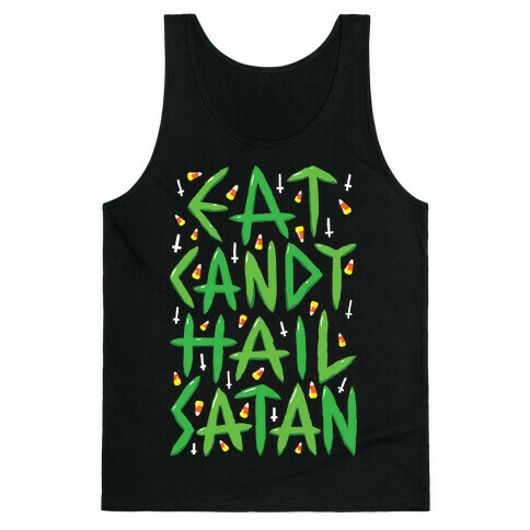 Eat Candy Hail Satan Tank Top