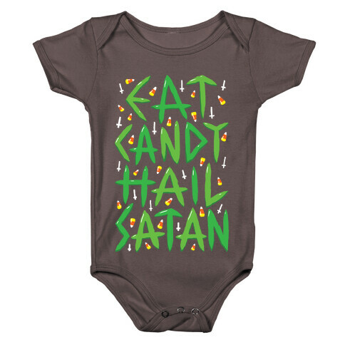 Eat Candy Hail Satan Baby One-Piece