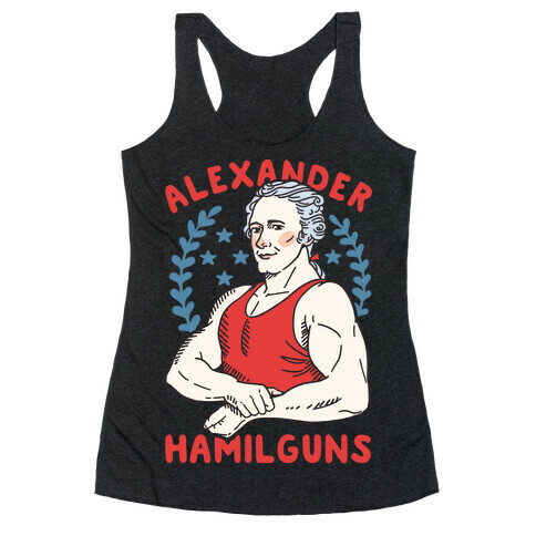 Alexander HamilGUNS Racerback Tank Top