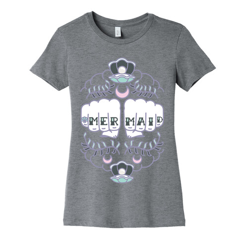 Mermaid Knuckles Womens T-Shirt