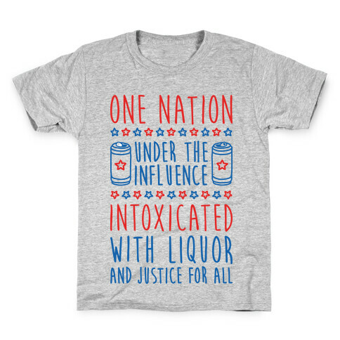 One Nation Under The Influence Kids T-Shirt