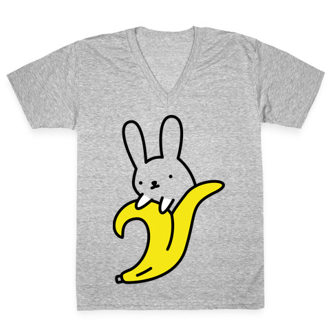 Bunny Banna V-Neck Tee Shirt