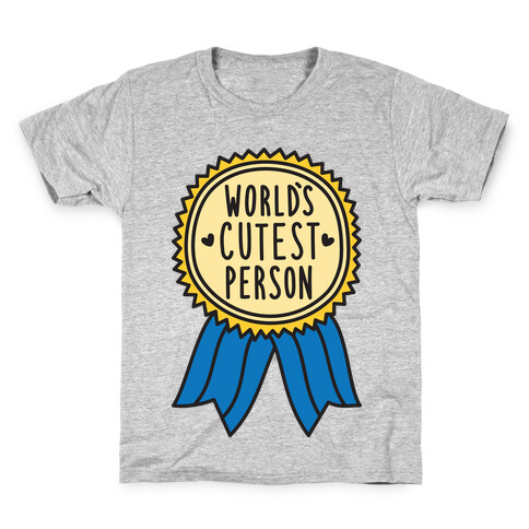 World's Cutest Person Kids T-Shirt