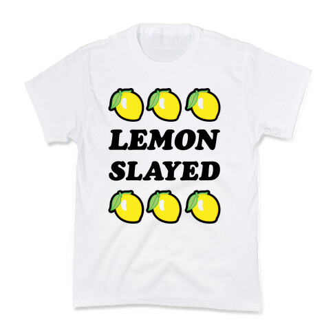 Lemon Slayed Parody Kids T-Shirt