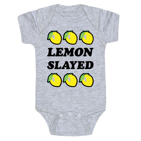 Lemon Slayed Parody Baby One-Piece