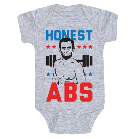 Honest Abs Baby One-Piece