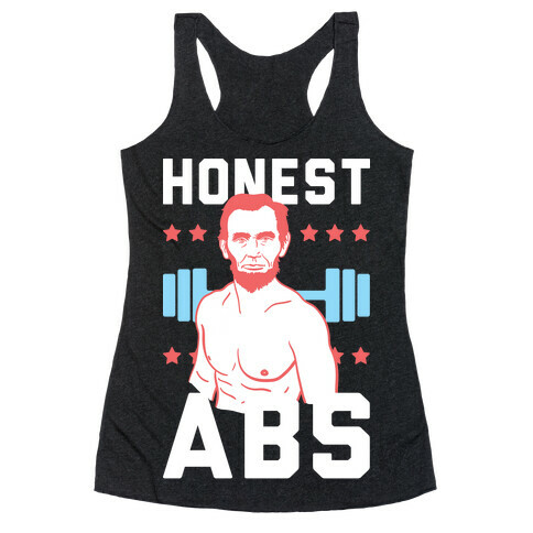 Honest Abs Racerback Tank Top