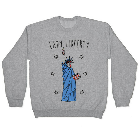 Lady Libeerty Pullover
