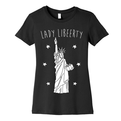 Lady Libeerty Womens T-Shirt