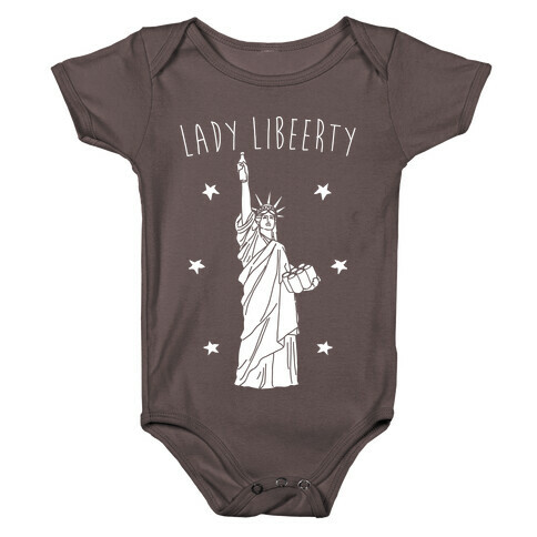 Lady Libeerty Baby One-Piece