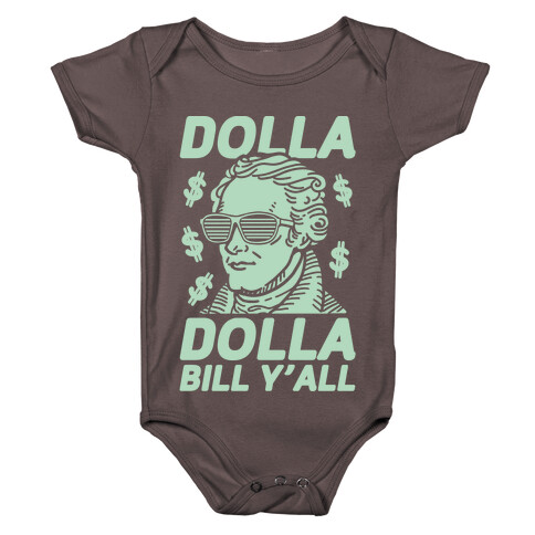 Dolla Dolla Bill Y'all Baby One-Piece