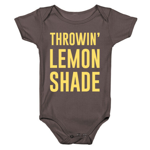 Throwin' Lemon Shade Parody Baby One-Piece