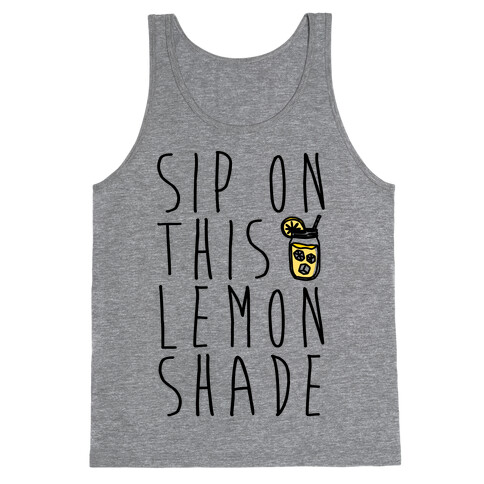 Sip On This Lemon Shade Tank Top