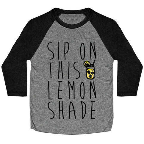Sip On This Lemon Shade Baseball Tee