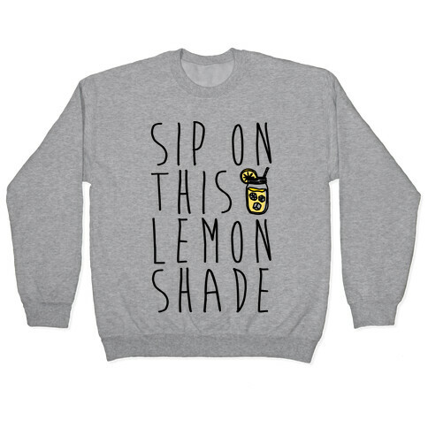 Sip On This Lemon Shade Pullover