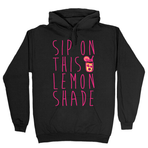 Sip On This Lemon Shade Hooded Sweatshirt