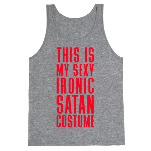 This Is My Sexy Ironic Satan Costume Tank Top