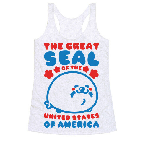 The Great Seal of The United States of America Racerback Tank Top