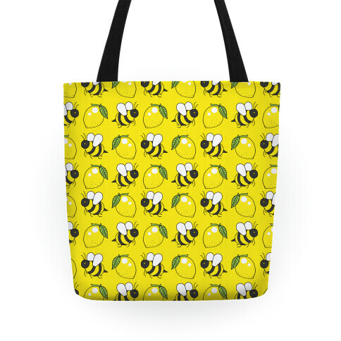 Lemon and Bee Tote