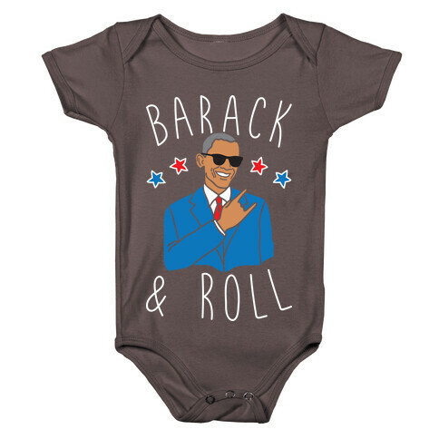 Barack and Roll Baby One-Piece