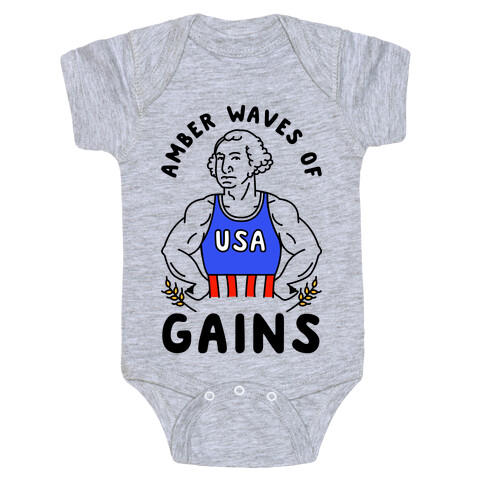 Amber Waves Of Gains Baby One-Piece