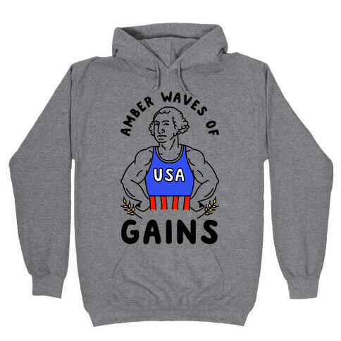 Amber Waves Of Gains Hooded Sweatshirt