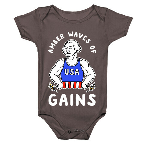 Amber Waves Of Gains Baby One-Piece