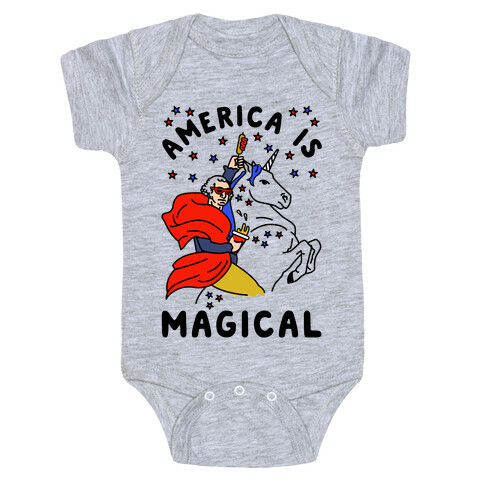 America Is Magical Baby One-Piece