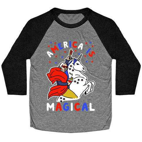 America Is Magical Baseball Tee