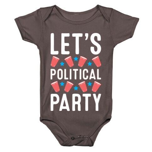 Let's Political Party Baby One-Piece
