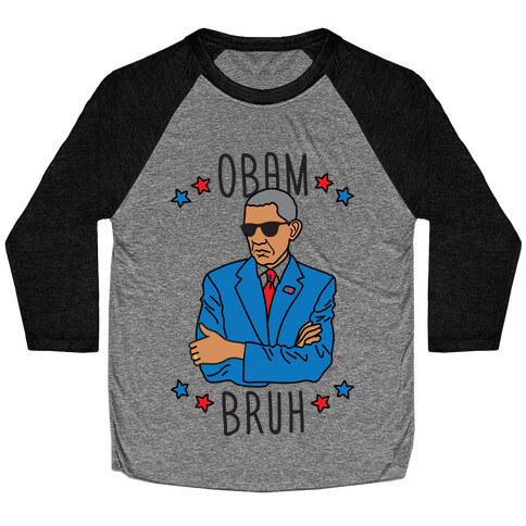 ObamBRUH Baseball Tee