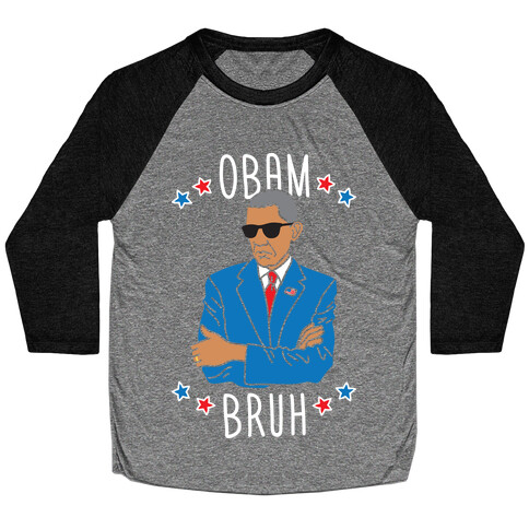 ObamBRUH Baseball Tee