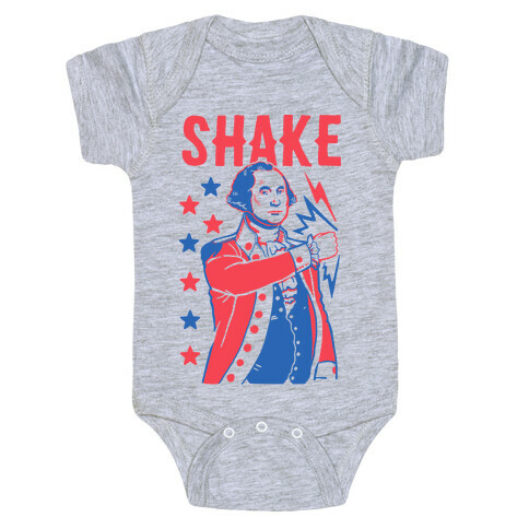 Shake & Bake: George Washington Baby One-Piece