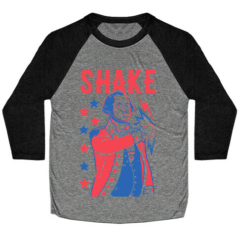 Shake & Bake: George Washington Baseball Tee