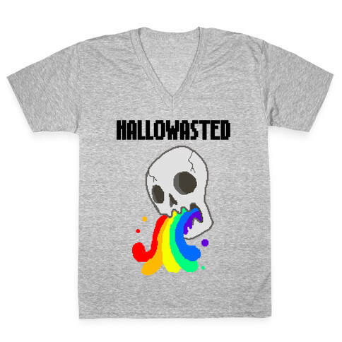 Hallowasted V-Neck Tee Shirt