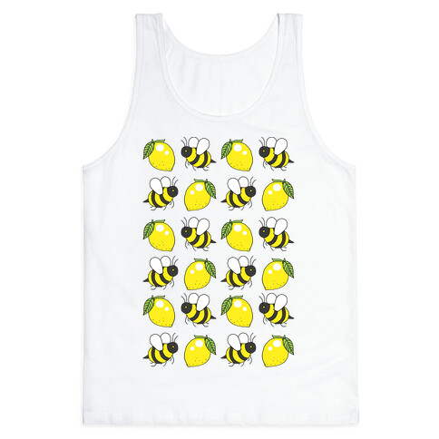 Lemon And Bee Tank Top