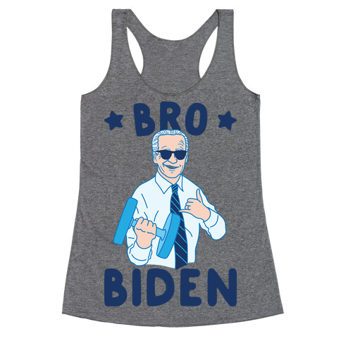 Bro Biden Racerback Tank Top