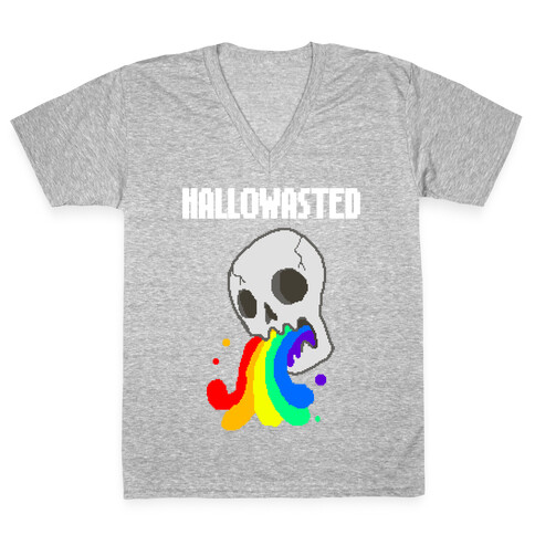 Hallowasted V-Neck Tee Shirt