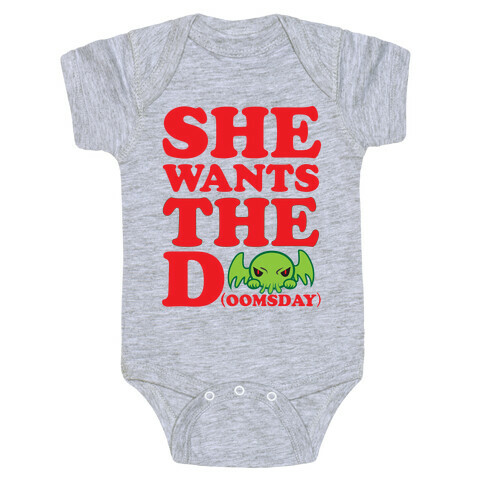 She Wants the Doomsday Baby One-Piece