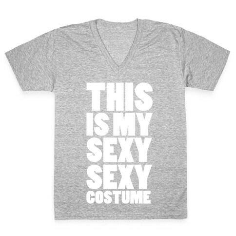 Sexy Sexy Costume V-Neck Tee Shirt