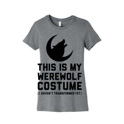 Werewolf Costume Womens T-Shirt