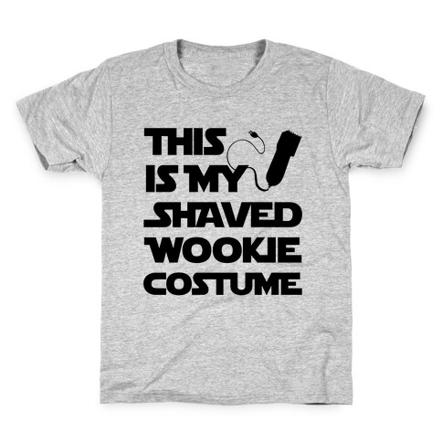 Shaved Wookie Costume Kids T-Shirt
