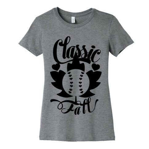 Classic Fall (Baseball World Series) Womens T-Shirt