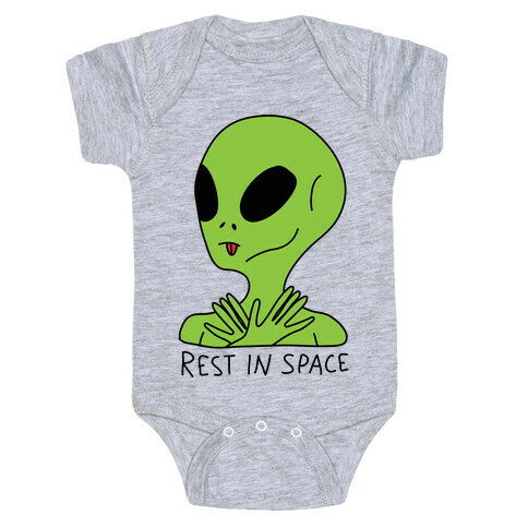 Rest In Space Baby One-Piece