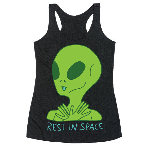 Rest In Space Racerback Tank Top