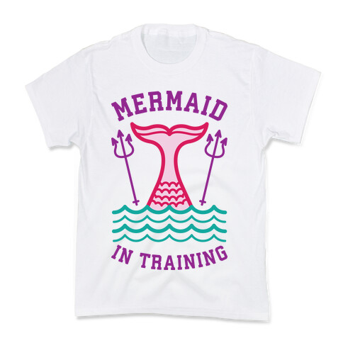 Mermaid In Training Kids T-Shirt