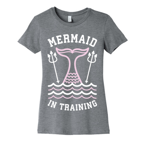 Mermaid In Training Womens T-Shirt