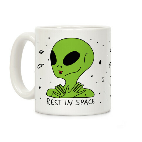 Rest In Space Coffee Mug