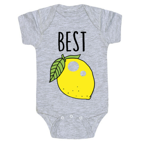 Best Friends: Lemon Baby One-Piece