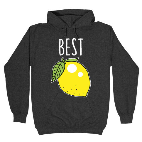 Best Friends Lemon Hooded Sweatshirts LookHUMAN